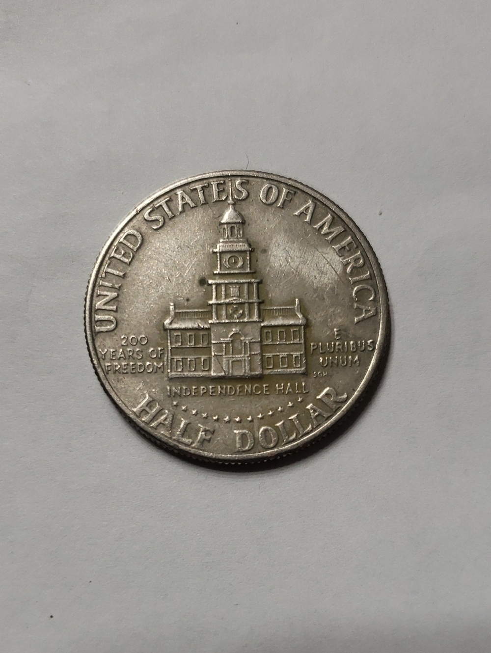 American Half Dollar Coin - 1776-1976